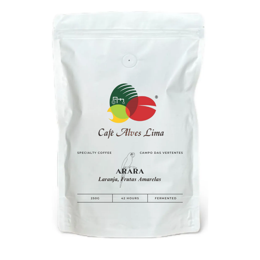 Café Exótico Arara (Fermentado Semi-Anaeróbico 48 h) — Acidez Cítrica Refrescante