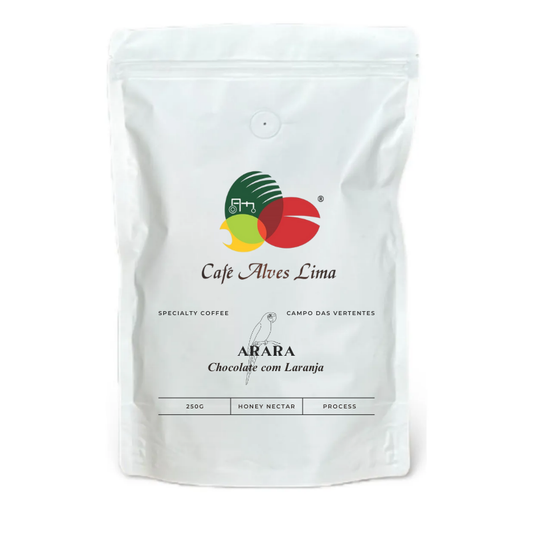 Café Especial Arara – Honey Nectar Process  | Chocolate & Laranja Cítrica Natural
